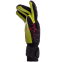 Воротарські рукавиці SOCCERMAX GK-007 розмір 8-10 чорний-жовтий 1
