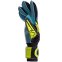 Перчатки вратарские SOCCERMAX GK-012 размер 8-10 синий-черный-лимонный 1