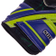 Воротарські рукавиці SOCCERMAX GK-014 розмір 8-10 салатовий-чорний-синій 2