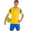 Форма футбольная комплект футболка и шорты Joma PHOENIX 102741-907 4XS-2XL желтый-синий 4
