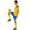 Форма футбольная комплект футболка и шорты Joma PHOENIX 102741-907 4XS-2XL желтый-синий 7