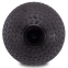 Мяч набивной слэмбол для кроссфита рифленый Zelart SLAM BALL FI-7474-2 2кг черный 0