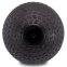 Мяч набивной слэмбол для кроссфита рифленый Zelart SLAM BALL FI-7474-3 3кг черный 0