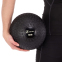 Мяч набивной слэмбол для кроссфита рифленый Zelart SLAM BALL FI-7474-5 5кг черный 2