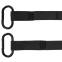 Кільця гімнастичні для Кросфіту ABS GYM RINGS EZOUS E-01 d-28мм чорний-фіолетовий 4