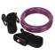 Кольца гимнастические для Кроссфита ABS GYM RINGS EZOUS E-01 d-28мм черный-фиолетовый 14