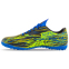 Сороконіжки футбольні дитячі підліткові DIFENO TF231202-1 розмір 35-40 синій-салатовий 2