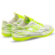 Сороконіжки футбольні дитячі підліткові DIFENO TF231202-2 розмір 35-40 білий-салатовий 4