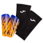 Щитки футбольные с держателем щитков в комплекте Joma SPIDER 401673-720 M-L желтый-голубой 4
