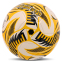 Мяч футбольный HYBRID SOCCER STAR TO-TOWN FB-4508 №5 PU белый-желтый 2