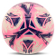 Мяч футбольный HYBRID SOCCER STAR TO-TOWN FB-4517 №5 PU белый-розовый 1