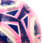 Мяч футбольный HYBRID SOCCER STAR TO-TOWN FB-4517 №5 PU белый-розовый 3
