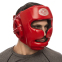 Шлем боксерский с полной защитой ZELART BO-1367 M-XL цвета в ассортименте 2