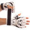 Перчатки для смешанных единоборств MMA Zelart BO-1374 S-XL цвета в ассортименте 0