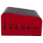 Бокс пліометричний м'який трапеція Zelart Plyo box FI-3632 1шт 76-76-36/46 см червоний-чорний 1