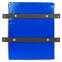 Макивара настенная Тент LEV LV-4285 40x50x10см 1шт синий-желтый 1