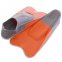 Ласты для тренировок в бассейне короткие с закрытой пяткой MadWave M074606307W размер 36-37 оранжевый 0