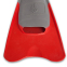 Ласты для тренировок в бассейне короткие с закрытой пяткой MadWave M074606405W размер 38-39 красный 1