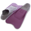 Ласты для тренировок в бассейне короткие с закрытой пяткой MadWave M074606509W размер 40-41 пурпурный 0