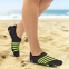 Обувь для пляжа и кораллов SP-Sport ZS002-19 размер 36-45 черный-салатовый 11