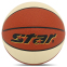 М'яч баскетбольний STARJUMBO FX9 BB426-25 №6 PU помаранчевий-білий 5