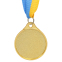 Медаль спортивна зі стрічкою UKRAINE SP-Sport C-9292 золото, срібло, бронза 1