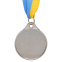 Медаль спортивна зі стрічкою UKRAINE SP-Sport C-9292 золото, срібло, бронза 4