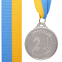 Медаль спортивна зі стрічкою UKRAINE SP-Sport C-9293 золото, срібло, бронза 3