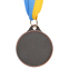 Медаль спортивна зі стрічкою UKRAINE SP-Sport C-9293 золото, срібло, бронза 7