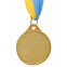 Медаль спортивна зі стрічкою UKRAINE SP-Sport C-9294 золото, срібло, бронза 1