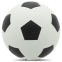 М'яч гумовий №5 CIMA BA-7896 чорно-білий 0