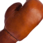 Перчатки боксерские кожаные професиональные на шнуровке VINTAGE F-0243 8 унций коричневый 2