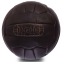 Мяч футбольный Leather VINTAGE F-0254 №5 темно-коричневый 0