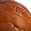 Мяч футбольный Leather VINTAGE F-0255 №5 коричневый 1