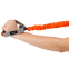 Эспандер трубчатый с ручками в защитном рукаве Zelart FI-7829-EL нагрузка очень низкая оранжевый-серый 7
