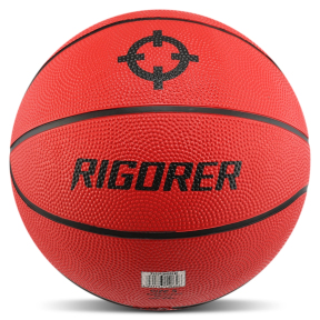 М'яч баскетбольний гумовий дитячий RIGORER Z322130083 розмір 4 помаранчевий