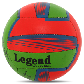 М'яч волейбольний LEGEND LG0714 №5 PU червоно-зелений-синій