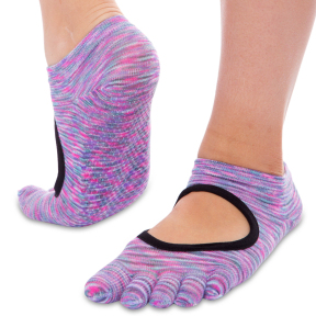 Шкарпетки для йоги з закритими пальцями SP-Planeta FI-0438 розмір 36-41 кольори в асортименті