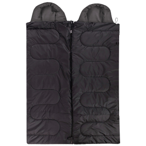 Спальний мішок ковдра з капюшоном двомісний CHAMPION Турист SY-4733 кольори в асортименті