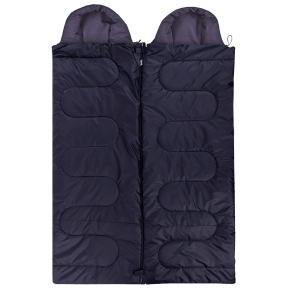 Спальний мішок ковдра з капюшоном двомісний CHAMPION Турист SY-4733 кольори в асортименті