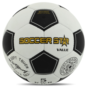 Мяч футбольный SOCCER STAR SOFT TOUCH VALUE FB-6033 №5 цвета в ассортименте