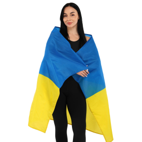 Прапор України для вболівальників SP-Sport FB-9805-UKR 150х90см