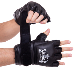 Рукавиці для змішаних єдиноборств MMA шкіряні TOP KING Extreme TKGGE S-XL кольори в асортименті