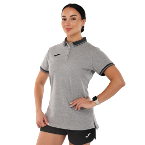 Футболка поло женская Joma BALI II 900444-250 2XS-XL серый