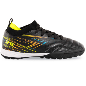 Сороконіжки футбольні дитячі DIFENO TF241001-2 розмір 27-37,5 чорний-жовтий