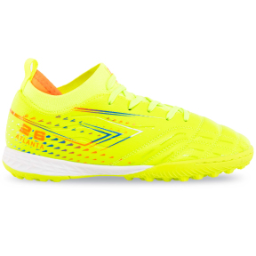 Сороконіжки футбольні дитячі DIFENO TF241001-3 розмір 27-37,5 жовтий-помаранчевий