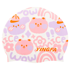 Шапочка для плавания детская YINGFA K0012 цвета в ассортименте