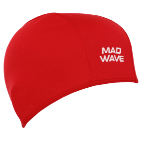 Шапочка для плавания текстильная  MadWave POLY II M052103 цвета в ассортименте