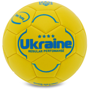 Мяч футбольный UKRAINE International Standart FB-9308 №3 PU цвета в ассортименте