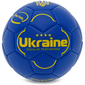 Мяч футбольный UKRAINE International Standart FB-9308 №3 PU цвета в ассортименте